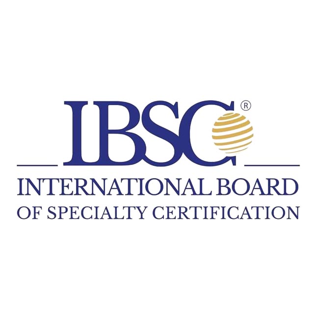 International Board of Specialty Certification (IBSC) logo